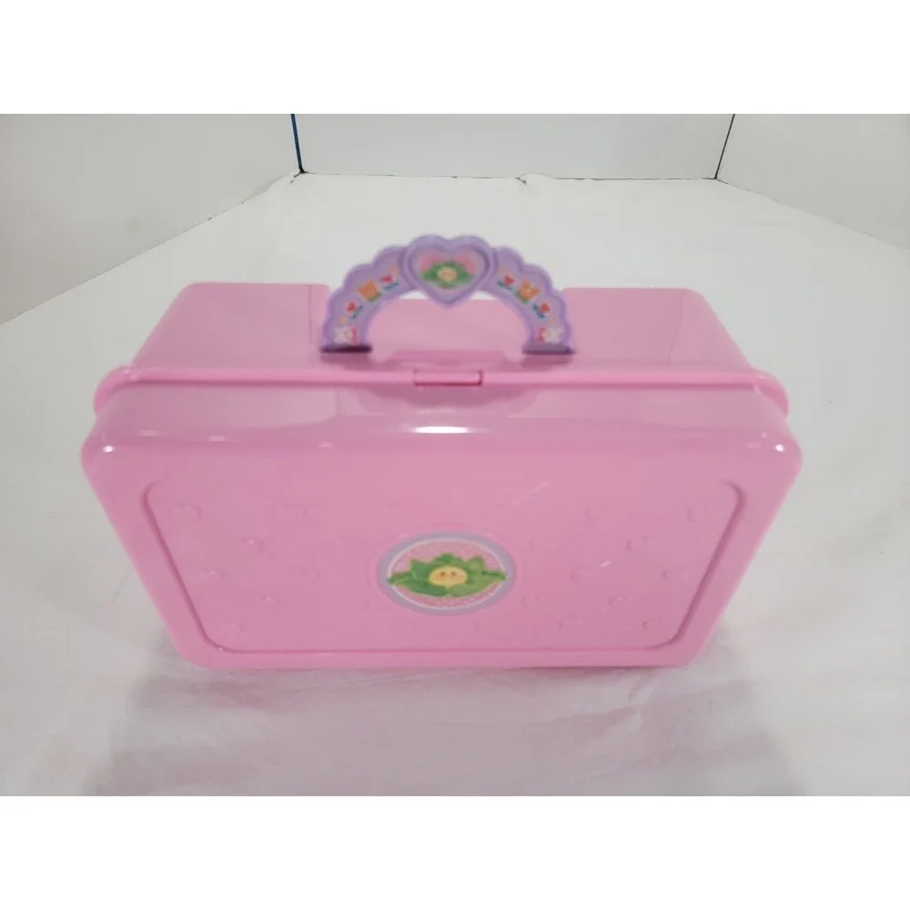1995 Mattel Cabbage Patch Kids LOVE N GO Baby‎ Nursery Carry Case Play Set Pink